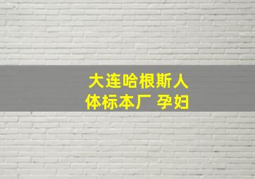 大连哈根斯人体标本厂 孕妇